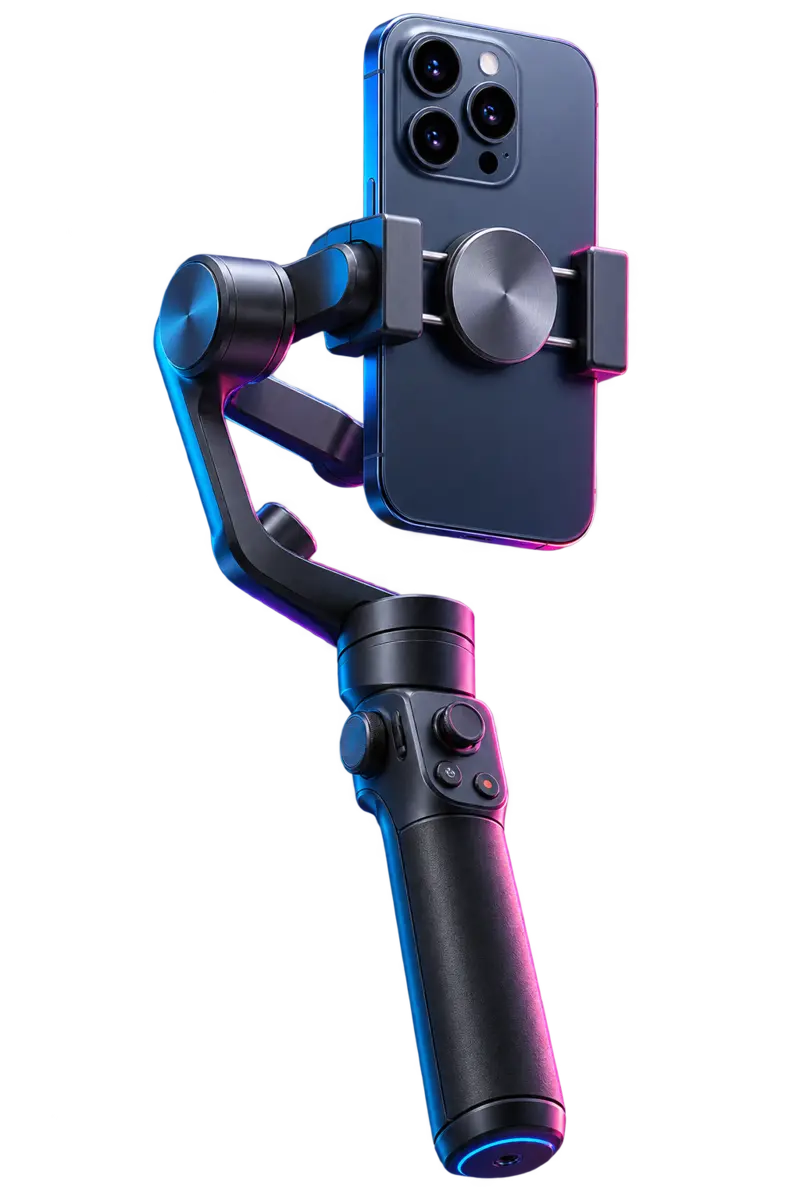 DJI Osmo Mobile 8P i iPhone 17 Pro Max